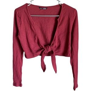 NWOT SHEIN Cropped Cardigan • Size XS